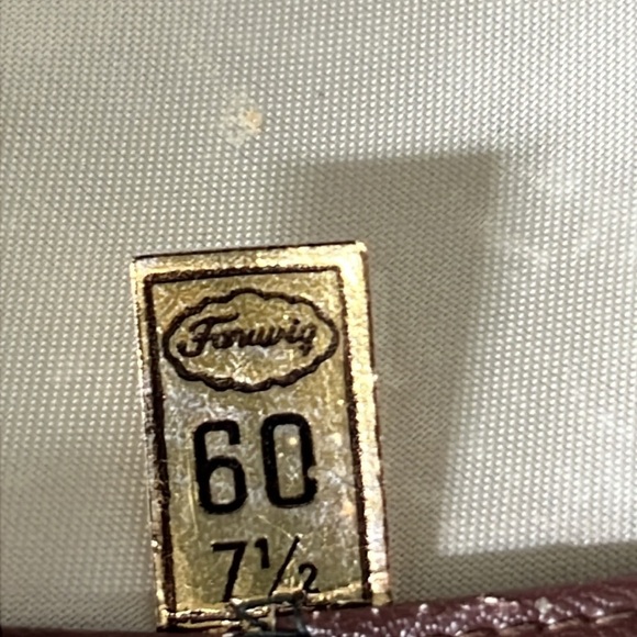 Fieltro Camel Wool Hat size 7 ½ - Picture 6 of 7